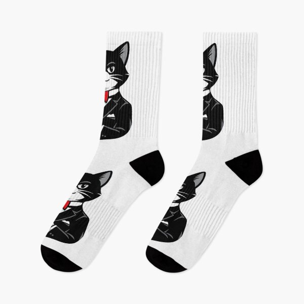 Item preview,  Dapper Cat – Classy Tuxedo Logo designed and sold by Dax Studio.