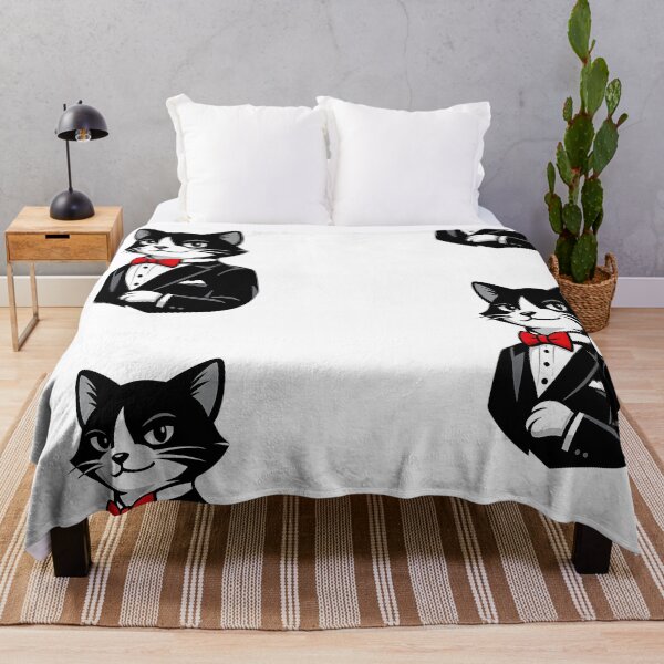 Item preview,  Dapper Cat – Classy Tuxedo Logo designed and sold by Dax Studio.