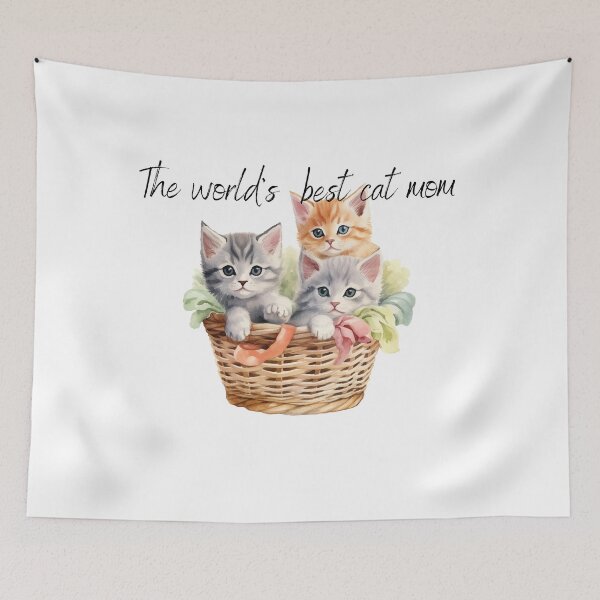 Item preview, The world’s best cat mom designed and sold by Butik-u-Cypisów.
