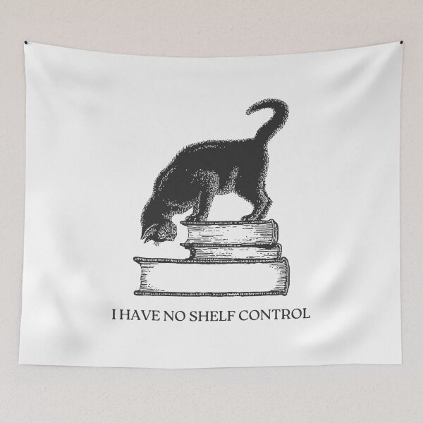 Item preview, I Have No Shelf Control designed and sold by lavndershrtdays.