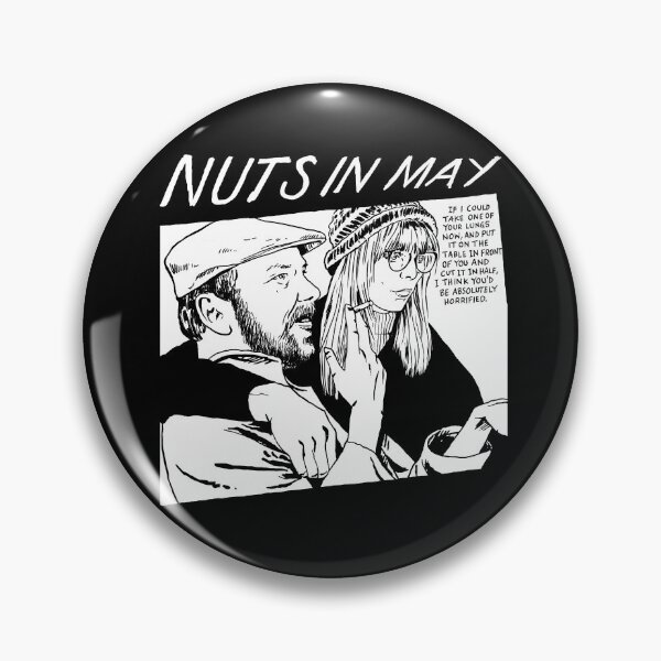 Item preview, Nuts in May (for BLACK tees and clothing) | Sonic Youth Goo Parody designed and sold by ColemanDesignUK.
