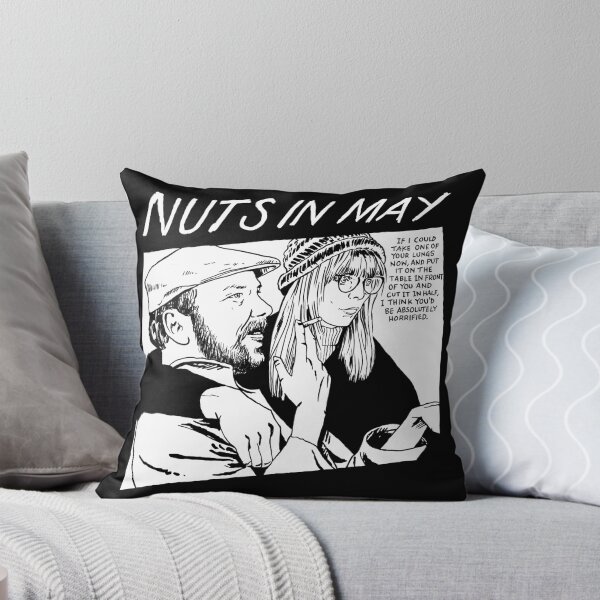 Item preview, Nuts in May (for BLACK tees and clothing) | Sonic Youth Goo Parody designed and sold by ColemanDesignUK.
