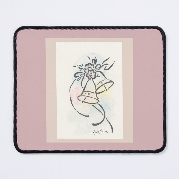 Item preview, Bells for Joy - watercolor and pen designed and sold by Annie Mason Art.