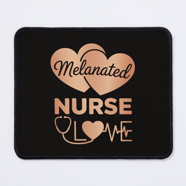 Item preview, Black Nurse Melanated Woman Black History Month Nursing Crew designed and sold by HesterFoley.