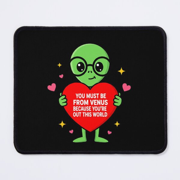 Item preview, Resident Alien Love – Funny Alien Valentine Sci-Fi Romance Design designed and sold by ALL ART .