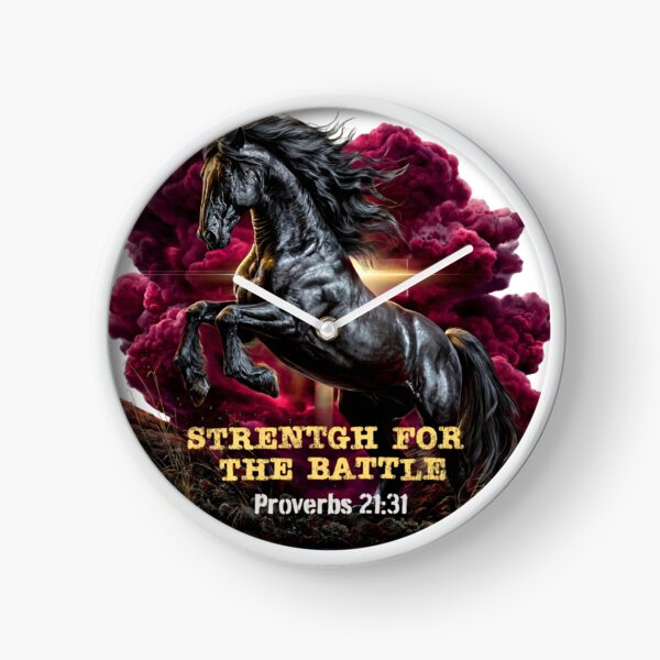 Item preview, Strength for the Battle Christian Art designed and sold by RedRockArtUt.