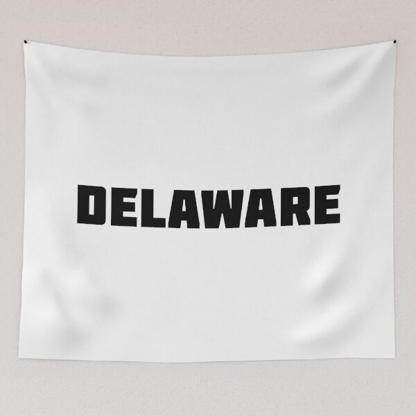 Item preview, Delaware, United States Typography  designed and sold by Memes N Lore .