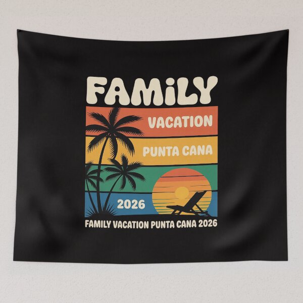 Item preview, Family Punta Cana Vacation 2026 Summer Vacation Matching designed and sold by HesterFoley.