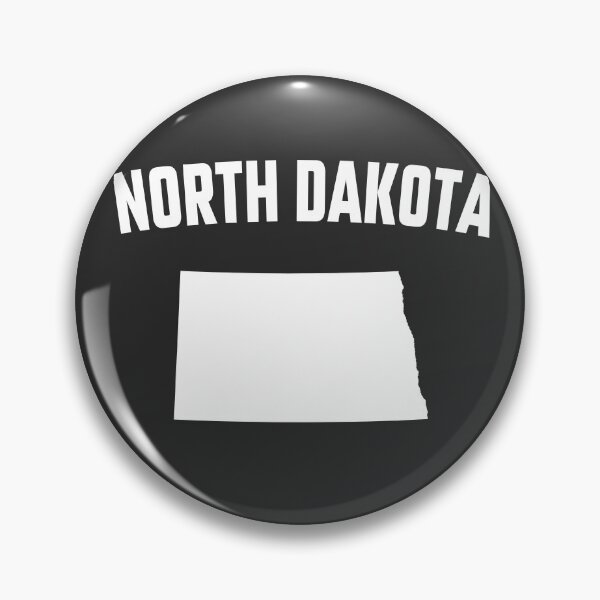 Item preview, North Dakota State Map Outline - Minimalist White Design designed and sold by mashmosh.