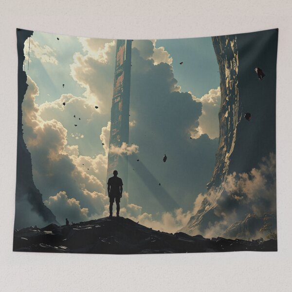 Item preview, Beacon Beyond the Rift designed and sold by Insomnia Art Designs.