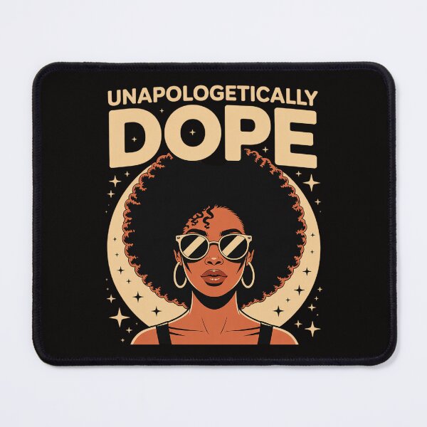 Item preview, Black Women Unapologetically Dope Juneteenth Black History designed and sold by HesterFoley.