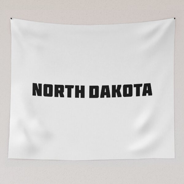 Item preview, North Dakota, United States Typography  designed and sold by Memes N Lore .