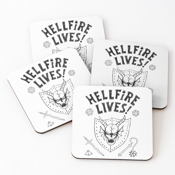 Item preview, Hellfire Lives! Stranger Things designed and sold by AteaConcept.