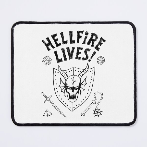 Item preview, Hellfire Lives! Stranger Things designed and sold by AteaConcept.