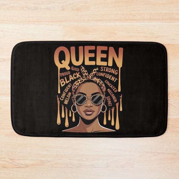 Item preview, Black Woman Educated Strong Melanin Queen African American designed and sold by HesterFoley.
