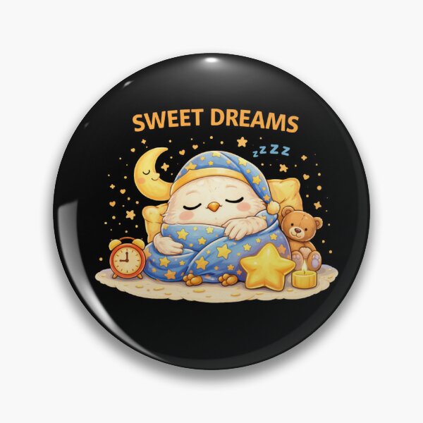 Item preview, Sweet Dreams Cute Sleeping Owl designed and sold by Papier Atelier Art.