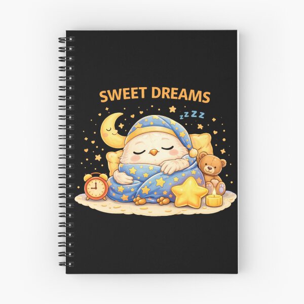 Item preview, Sweet Dreams Cute Sleeping Owl designed and sold by Papier Atelier Art.