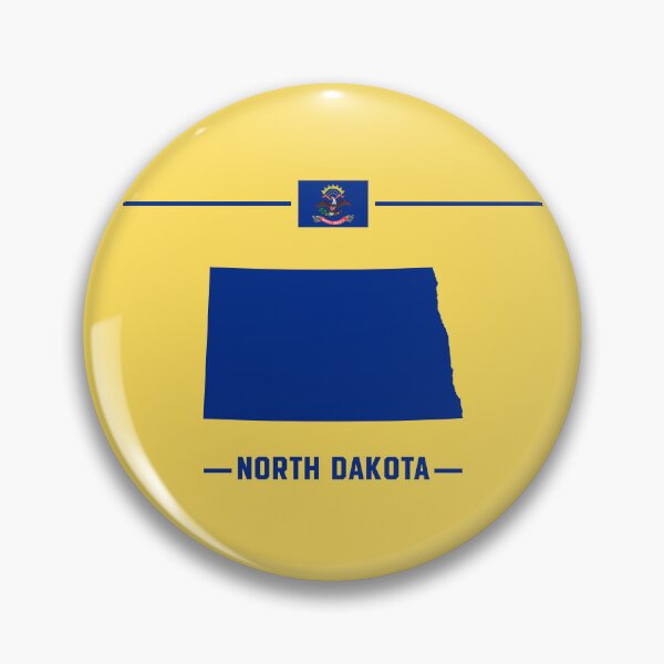 Item preview, North Dakota Pride, State Map & Flag Silhouette designed and sold by mashmosh.