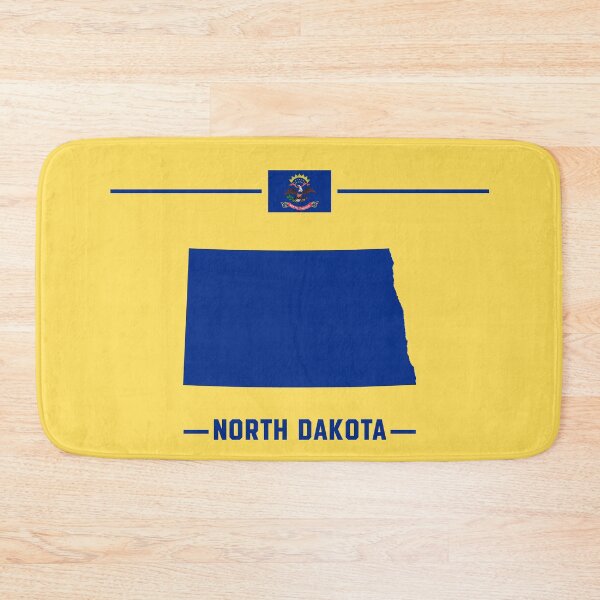 Item preview, North Dakota Pride, State Map & Flag Silhouette designed and sold by mashmosh.
