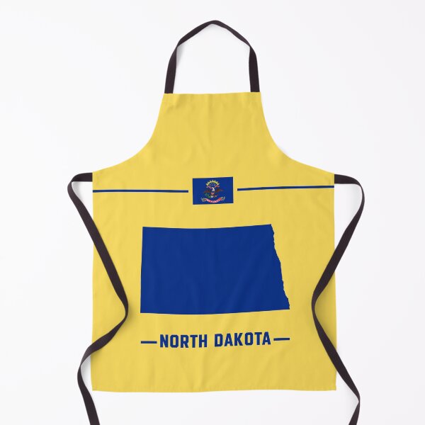 Item preview, North Dakota Pride, State Map & Flag Silhouette designed and sold by mashmosh.