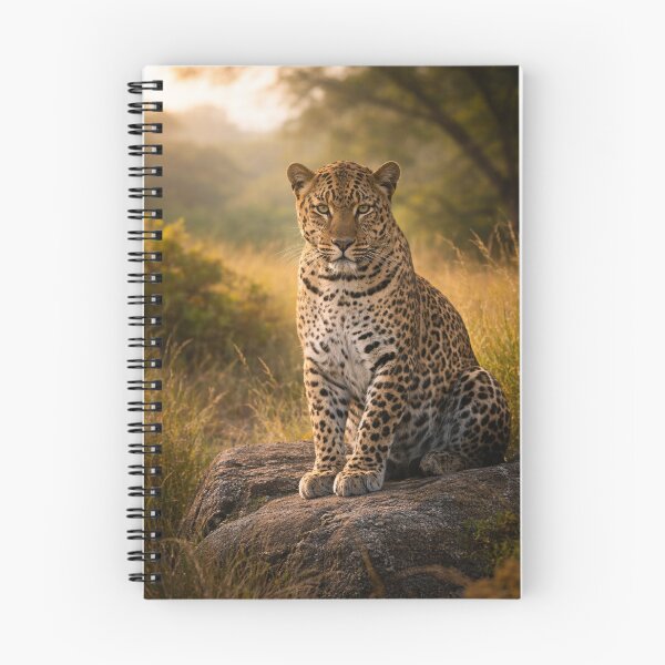 Item preview, Yala Sitting Leopard – Golden Majesty of Sri Lanka designed and sold by Ceylon Luxe Collections.