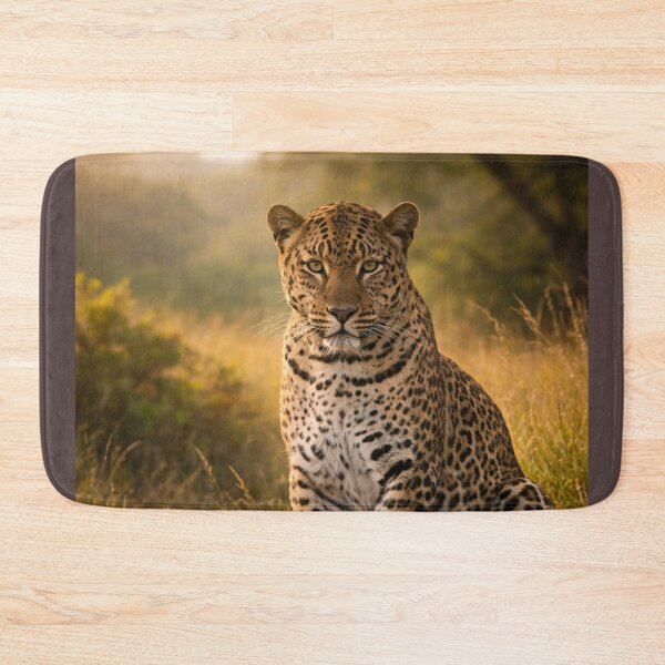 Item preview, Yala Sitting Leopard – Golden Majesty of Sri Lanka designed and sold by Ceylon Luxe Collections.