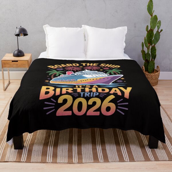 Item preview, Board The Ship It's A Birthday Trip Party Cruise Squad 2026 designed and sold by HesterFoley.