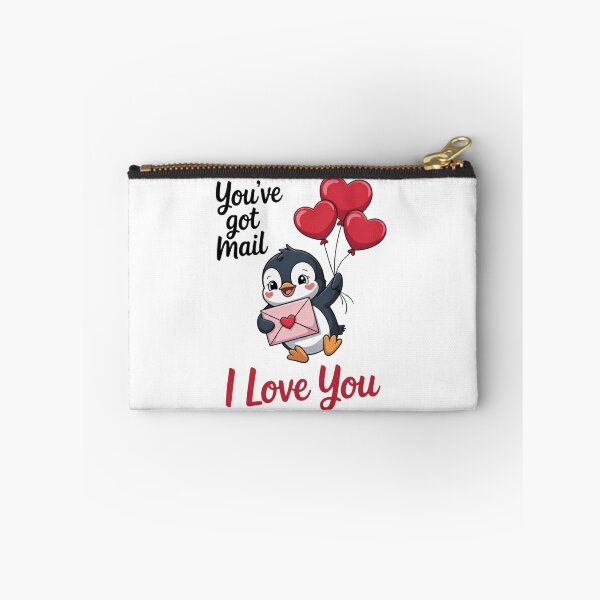 Item preview, Valentine-Cute Penguin Love Letter – You’ve Got Mail I Love You designed and sold by Carftastic.