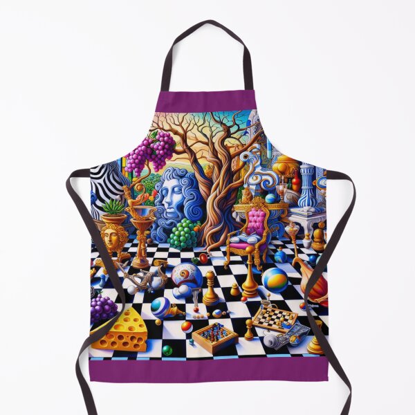 Item preview, Whimsical Surrealism: The Checkered Dreamscape designed and sold by daweave77.