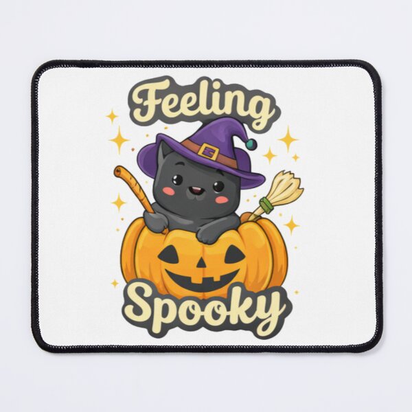Item preview, Feeling Spooky Halloween Cat designed and sold by TrendlyStudio.