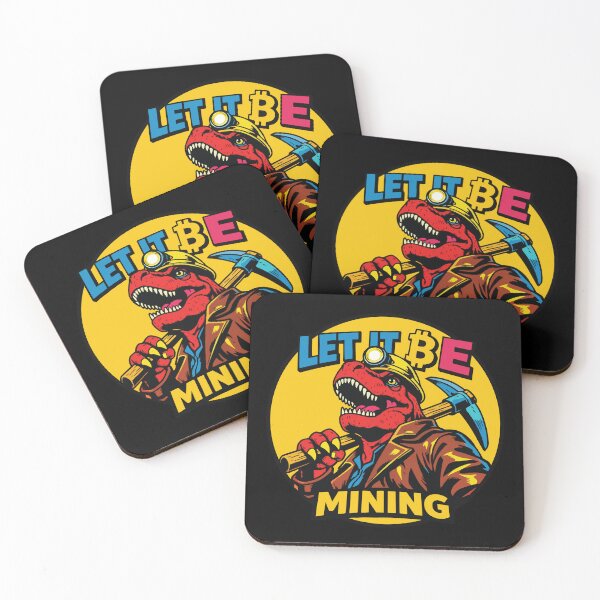 Item preview, T-Rex Bitcoin Miner - Let It ₿ Mining Pop Art designed and sold by Virtualstars.