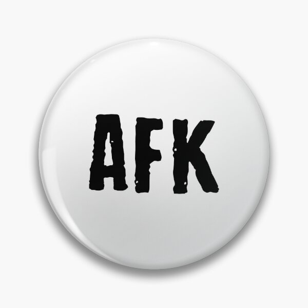 Item preview, Afk, Away From Keyboard Gritty Typography  designed and sold by Memes N Lore .