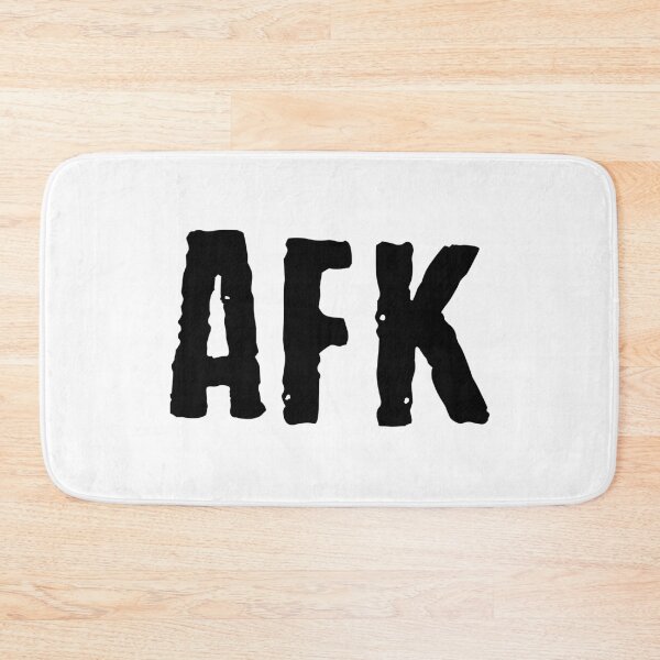 Item preview, Afk, Away From Keyboard Gritty Typography  designed and sold by Memes N Lore .