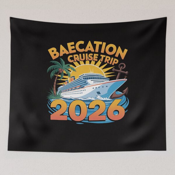 Item preview, Couples Cruise Matching Squad Baecation Cruise Trip 2026 designed and sold by PattonJillian.