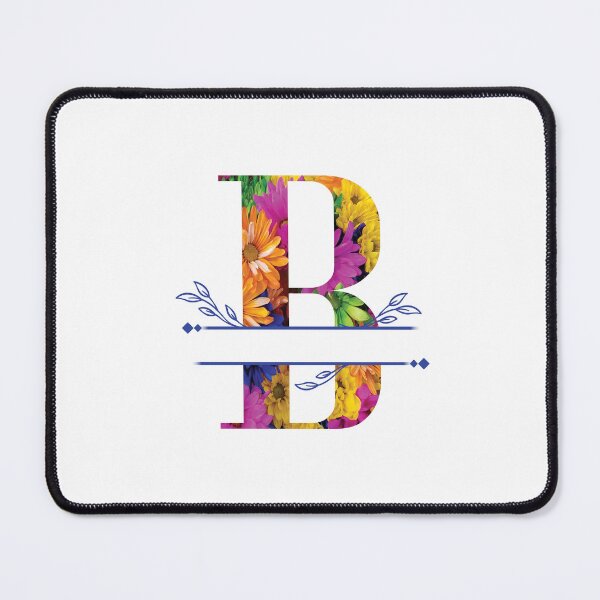 Item preview, Monogram...B... Vibrant Floral designed and sold by CHASAcreative.