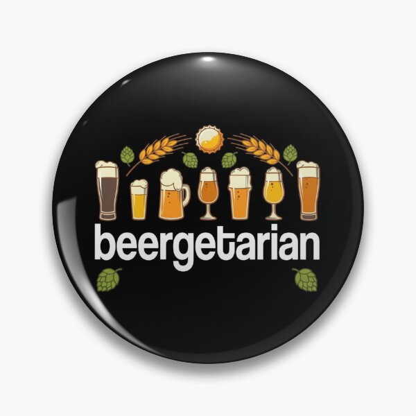 Item preview, Beergetarian Lifestyle Powered by Barley & Hops designed and sold by Blok45.