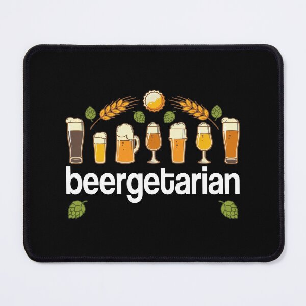 Item preview, Beergetarian Lifestyle Powered by Barley & Hops designed and sold by Blok45.