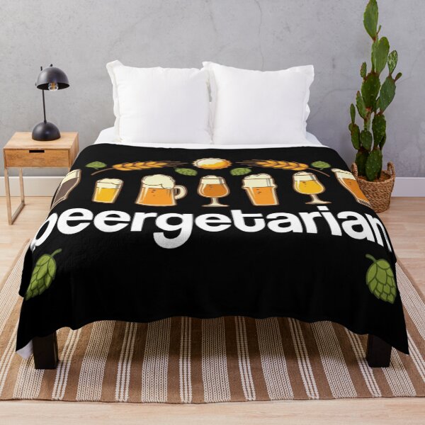Item preview, Beergetarian Lifestyle Powered by Barley & Hops designed and sold by Blok45.