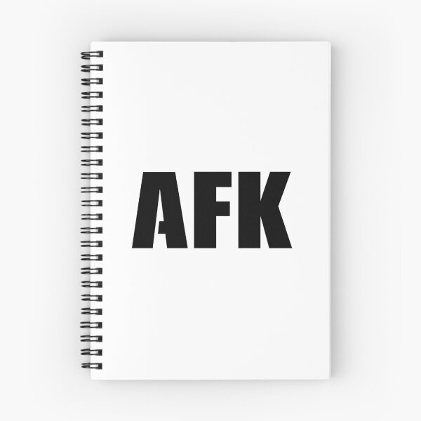 Item preview, Afk, Away From Keyboard Bold Typography  designed and sold by Memes N Lore .