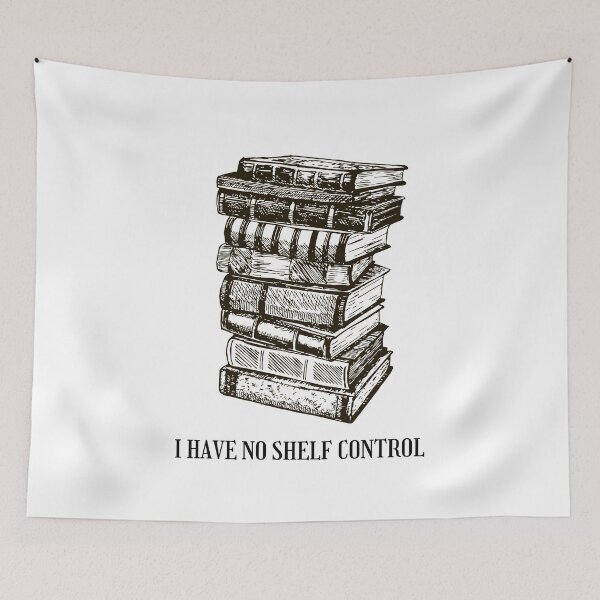 Item preview, I Have No Shelf Control designed and sold by lavndershrtdays.