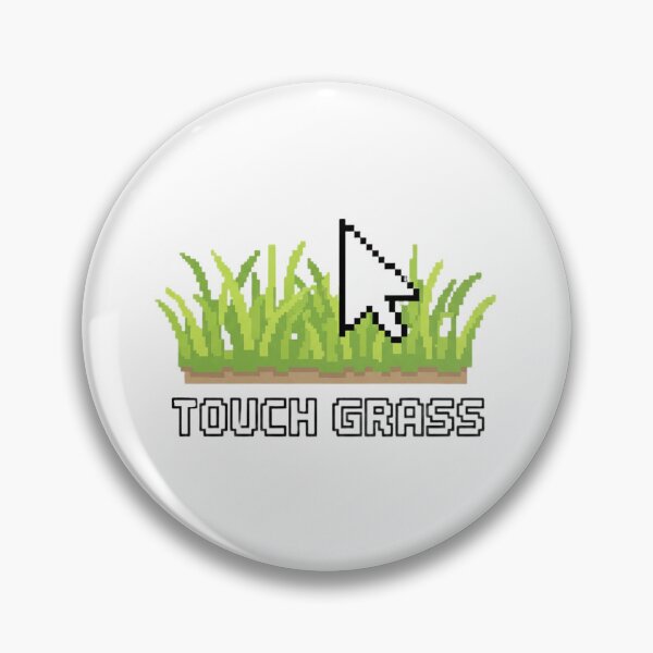 Item preview, Touch Grass Pixel Click designed and sold by TinyJoy Studio.
