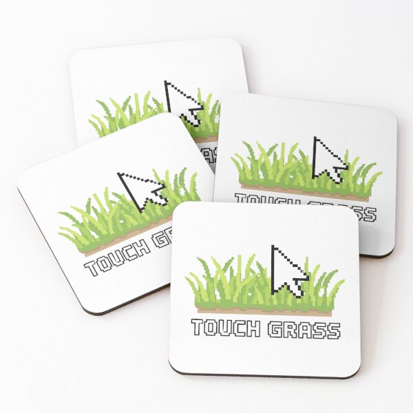 Item preview, Touch Grass Pixel Click designed and sold by TinyJoy Studio.