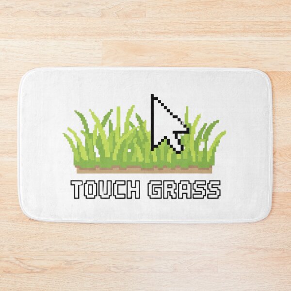 Item preview, Touch Grass Pixel Click designed and sold by TinyJoy Studio.
