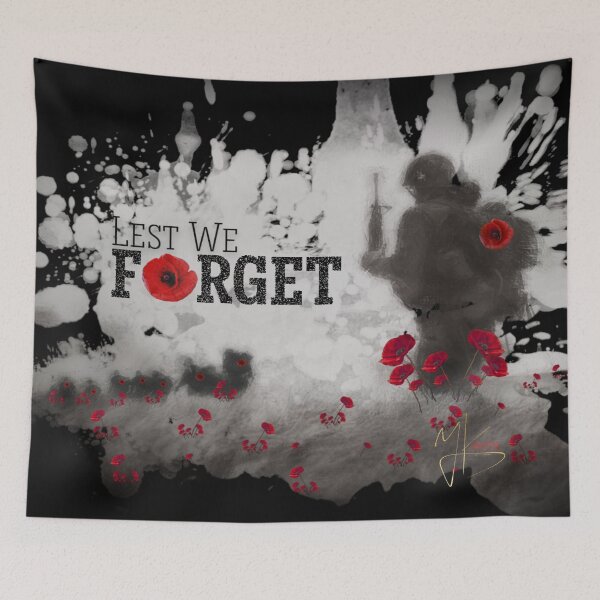 Item preview, Remembrance Day-Lest We Forget designed and sold by MIK's SHOP.
