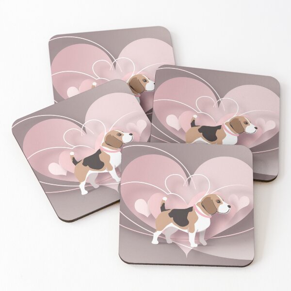 Item preview, Valentine Beagle designed and sold by NeatThingLover.