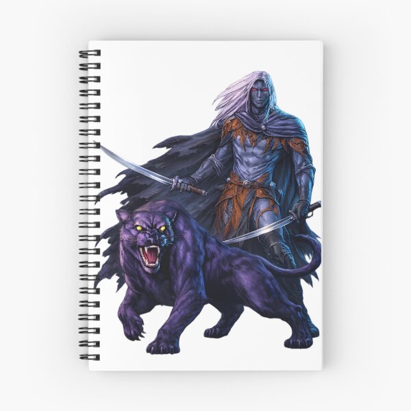 Item preview, Dark Elf Warrior with Panther designed and sold by Dragon Space.
