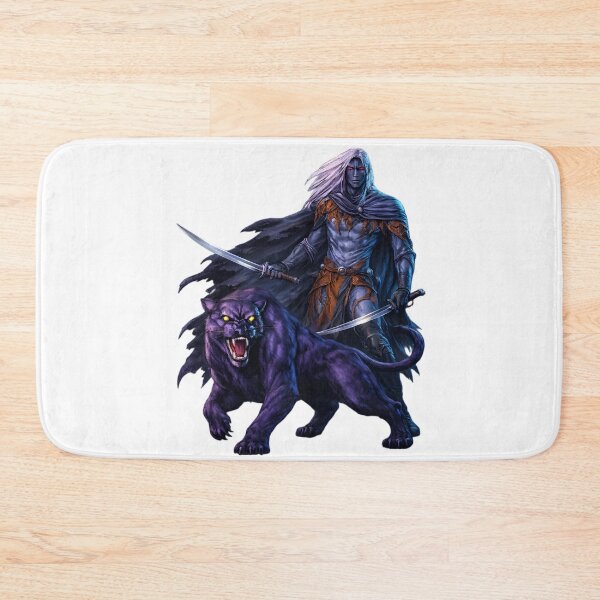 Item preview, Dark Elf Warrior with Panther designed and sold by Dragon Space.