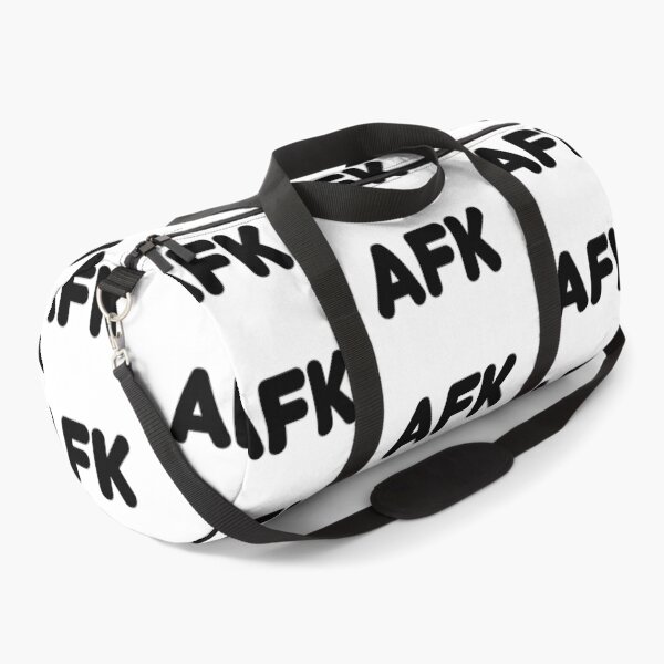 Item preview, Afk, Away From Keyboard Round Bold Typography designed and sold by Memes N Lore .