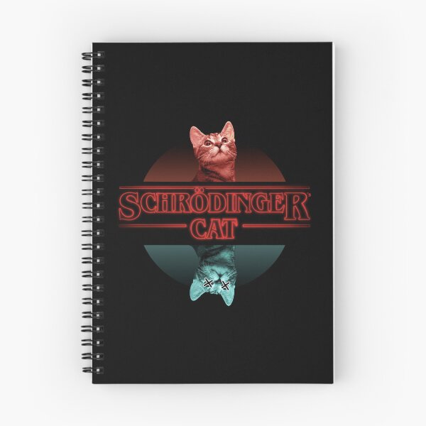 Item preview, Schrödinger’s Cat – Science Humor Neon Style designed and sold by GosiaArtGarden.