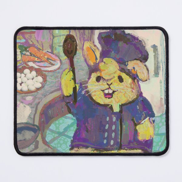 Item preview, Rabbit saw a carrot cake recipe and is going to try to make it. Itll probably turn out awful, but at least he got off his phone. designed and sold by guilhernunes.
